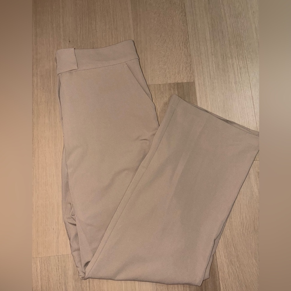 H&M Classic Tan Straight Leg Pants